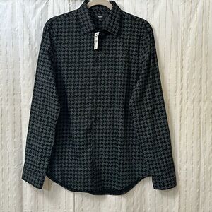 Express Houndstooth shirt
